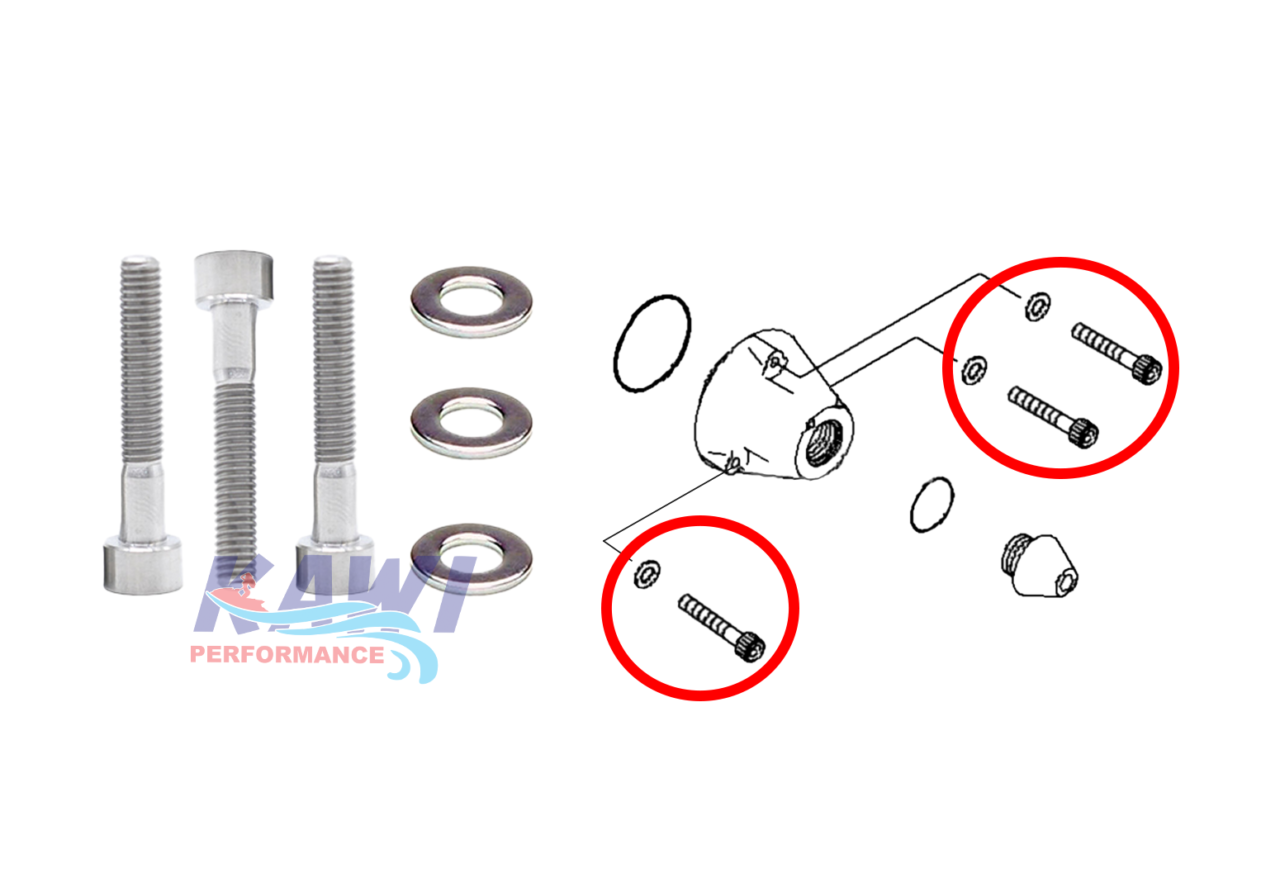 Jet Pump 5mm SS Bolts